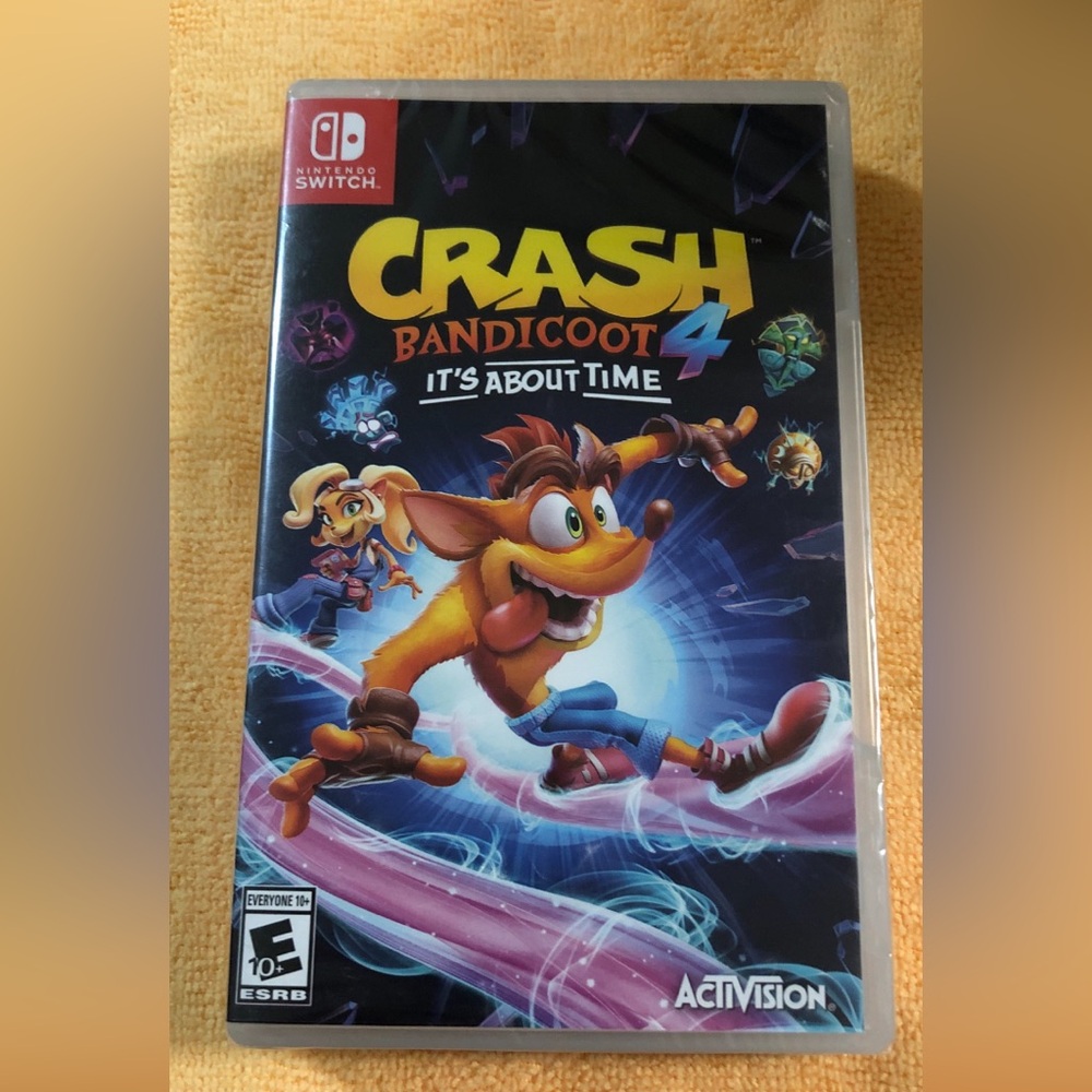 CRASH “ Pandicoot4” it’s about time- Nintendo Switch , Brand new sealed